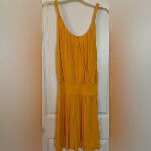 Anthropologie Yellow Summer Dress